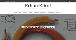 Desktop Screenshot of erhanerkut.com